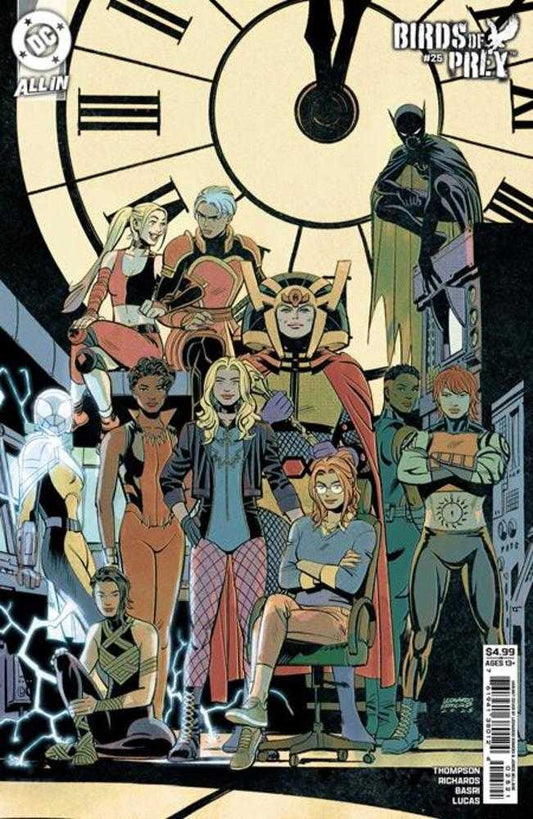 BIRDS OF PREY #25 COVER B LEONARDO ROMERO CARD STOCK VARIANT