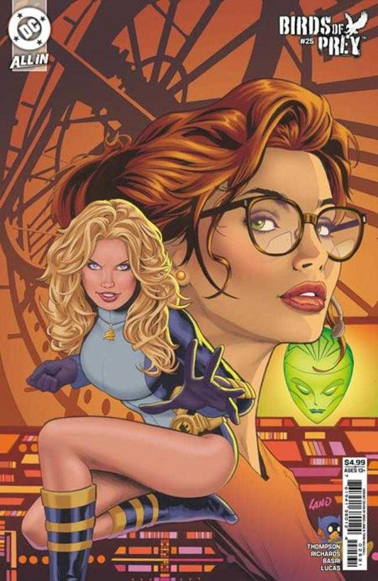 BIRDS OF PREY #25 COVER C GREG LAND CARD STOCK VARIANT