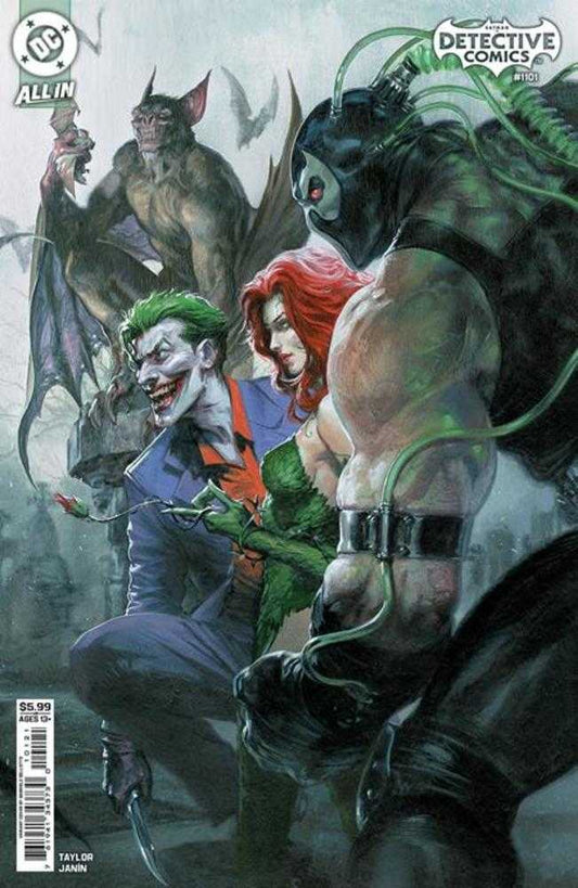 DETECTIVE COMICS #1101 COVER B GABRIELE DELL OTTO CONNECTING CARD STOCK VARIANT