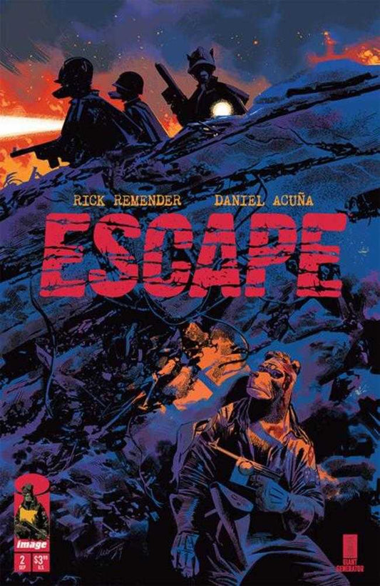 ESCAPE #2 COVER A DANIEL ACUNA
