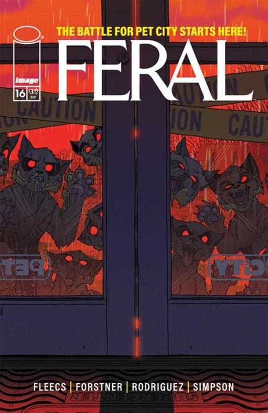 FERAL #16 COVER A TONY FLEECS & TRISH FORSTNER