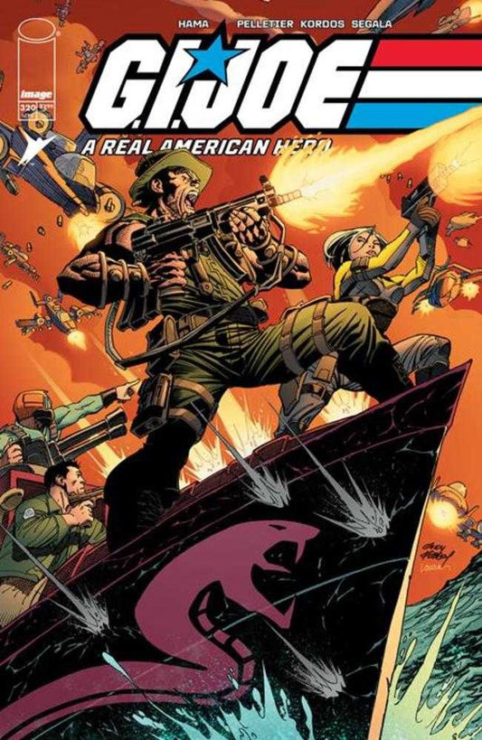 G.I. JOE A REAL AMERICAN HERO #320 COVER A ANDY KUBERT & LAURA MARTIN