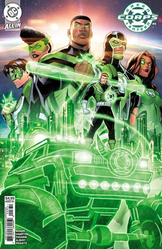 GREEN LANTERN CORPS #8 COVER C TRAVIS MERCER CARD STOCK VARIANT (STARBREAKER SUPREMACY)