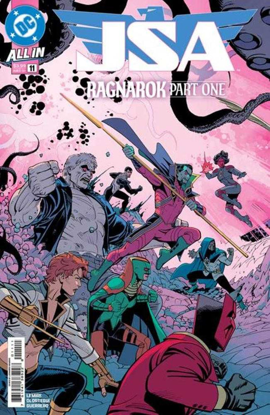 JSA #11 COVER A LEONARDO ROMERO