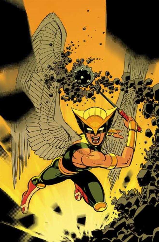 JSA #11 COVER C LEONARDO ROMERO HISPANIC HERITAGE MONTH HAWKGIRL CARD STOCK VARIANT