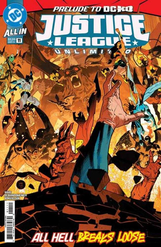 JUSTICE LEAGUE UNLIMITED #11 COVER A DAN MORA