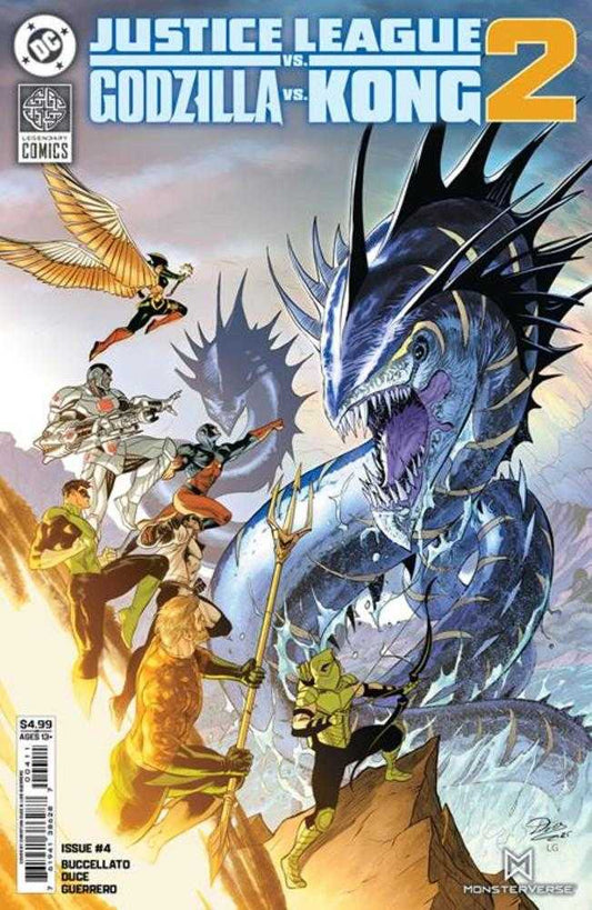 JUSTICE LEAGUE VS GODZILLA VS KONG 2 #4 (OF 7) COVER A CHRISTIAN DUCE