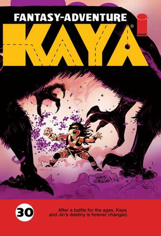 KAYA #30 COVER A WES CRAIG