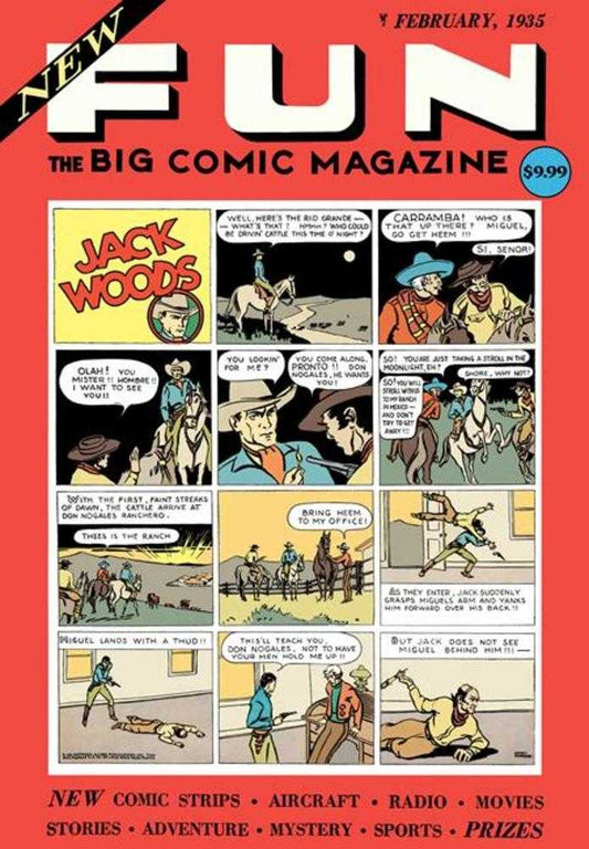 NEW FUN COMICS #1 FACSIMILE EDITION COVER A LYMAN ANDERSON