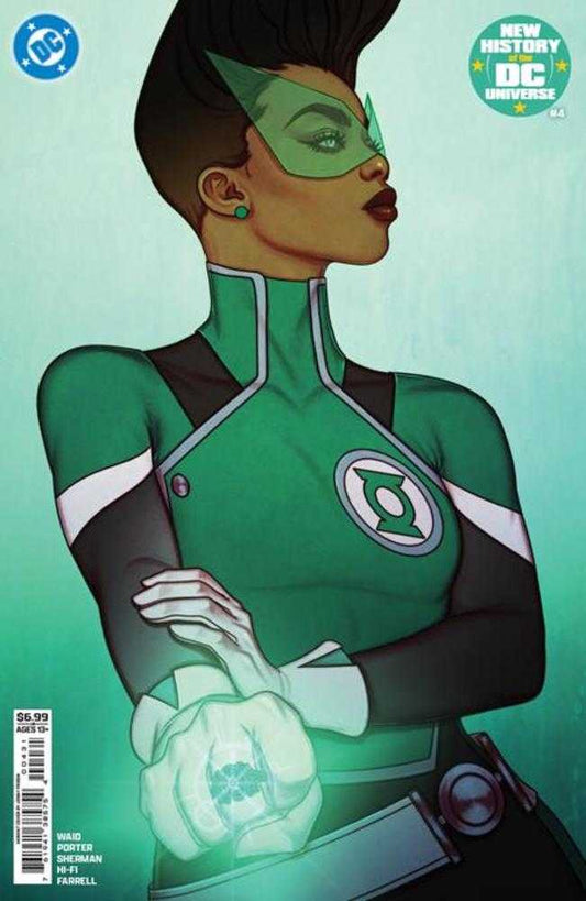 NEW HISTORY OF THE DC UNIVERSE #4 (OF 4) COVER C JENNY FRISON CARD STOCK VARIANT