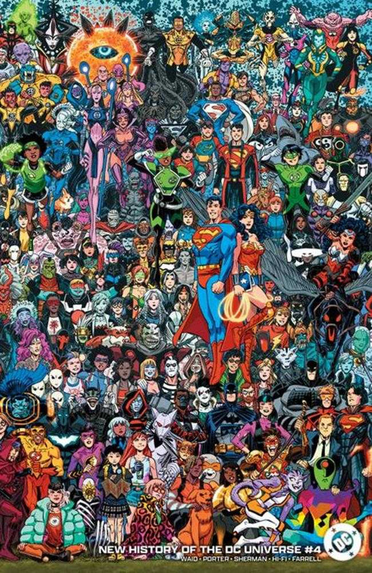 NEW HISTORY OF THE DC UNIVERSE #4 (OF 4) COVER D SCOTT KOBLISH LEGACY WRAPAROUND CARD STOCK VARIANT