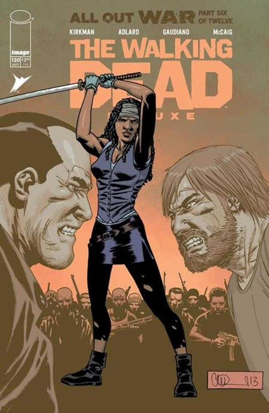 WALKING DEAD DELUXE #120 COVER B CHARLIE ADLARD & DAVE MCCAIG VARIANT (MATURE)