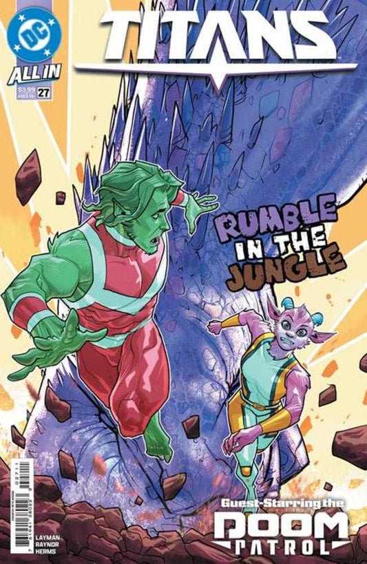 TITANS #27 COVER A PETE WOODS