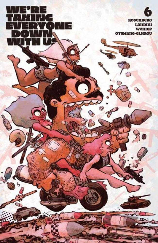 WERE TAKING EVERYONE DOWN WITH US #6 (OF 6) COVER B JESSE LONERGAN VARIANT (MATURE)