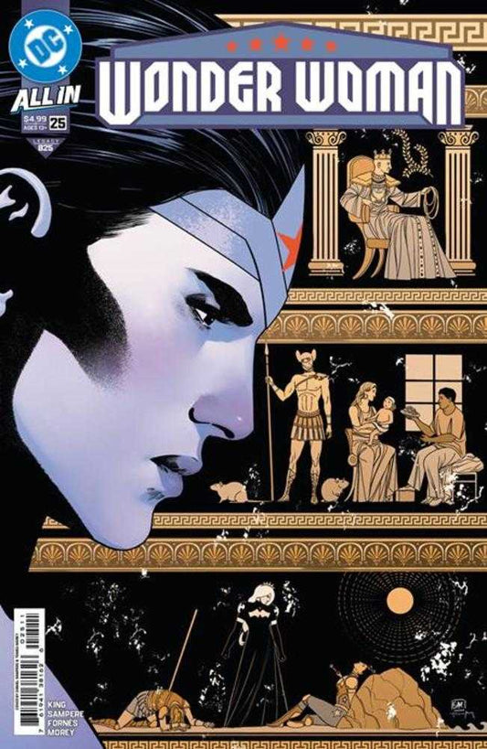 WONDER WOMAN #25 COVER A DANIEL SAMPERE