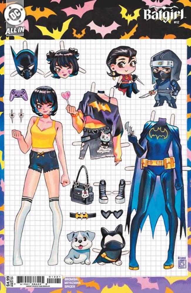 BATGIRL #12 COVER B RIAN GONZALES CARD STOCK VARIANT