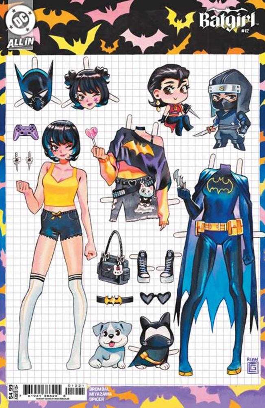 BATGIRL #12 COVER B RIAN GONZALES CARD STOCK VARIANT