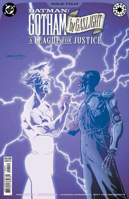 BATMAN GOTHAM BY GASLIGHT A LEAGUE FOR JUSTICE #4 (OF 6) COVER A LEANDRO FERNANDEZ