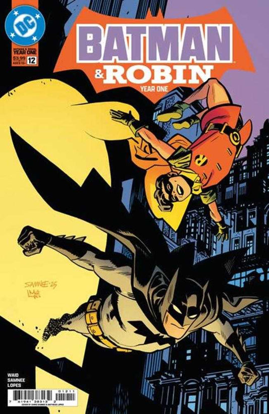 BATMAN & ROBIN YEAR ONE #12 (OF 12) COVER A CHRIS SAMNEE