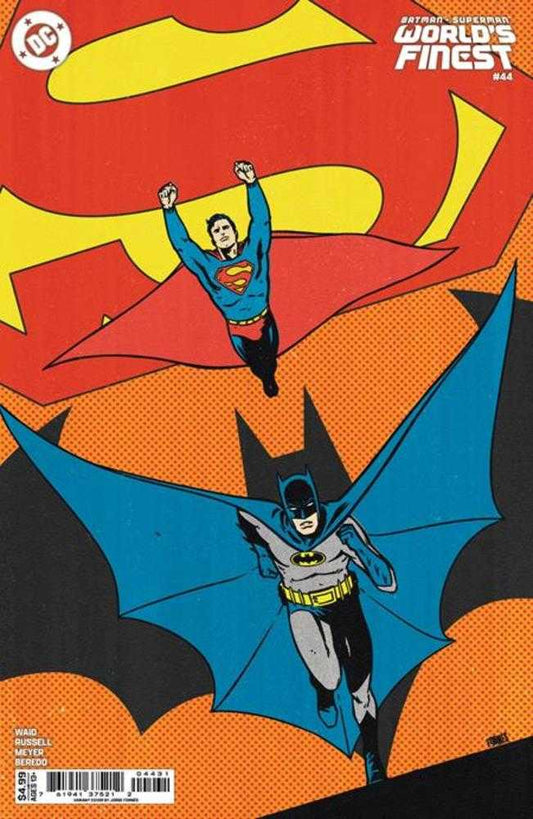BATMAN SUPERMAN WORLDS FINEST #44 COVER B JORGE FORNES CARD STOCK VARIANT