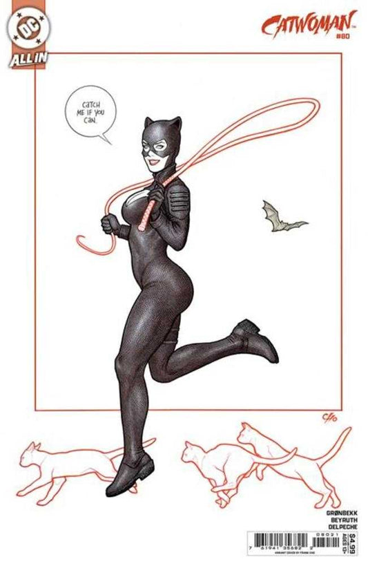 CATWOMAN #80 COVER B FRANK CHO CARD STOCK VARIANT