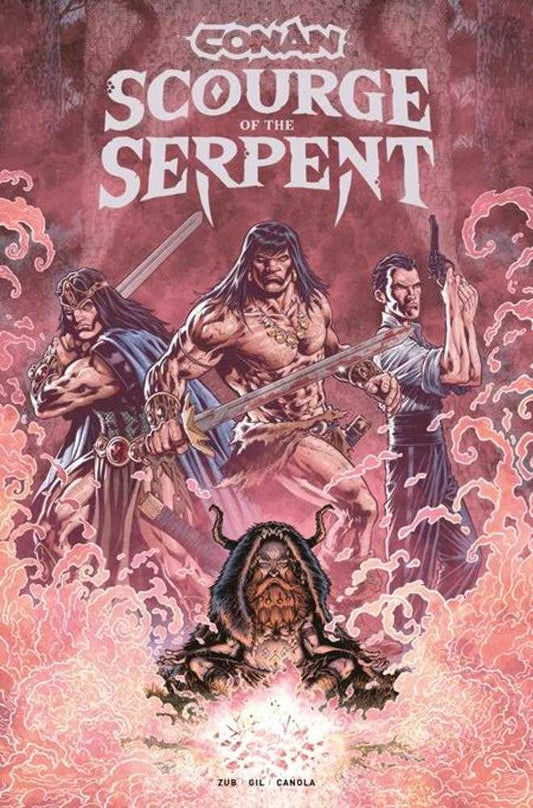CONAN THE BARBARIAN SCOURGE OF THE SERPENT #2 (OF 4) COVER D IAN CHURCHILL VARIANT (MATURE)