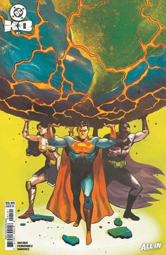 DC K.O. #1 (OF 5) COVER F MIKE DEL MUNDO CARD STOCK VARIANT
