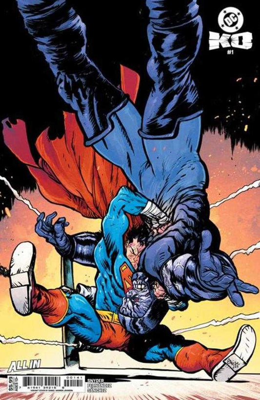 DC K.O. #1 (OF 5) COVER C DANIEL WARREN JOHNSON CARD STOCK VARIANT