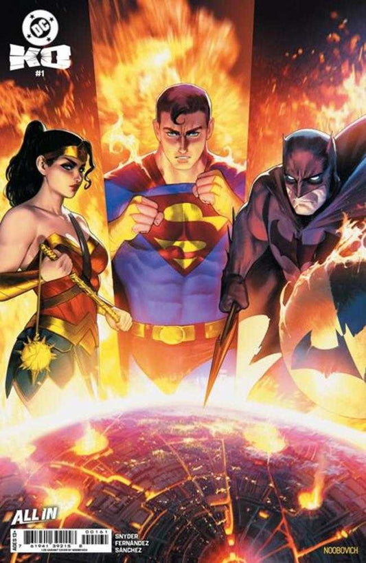 DC K.O. #1 (OF 5) COVER M 1:25 NOOBOVICH CARD STOCK VARIANT