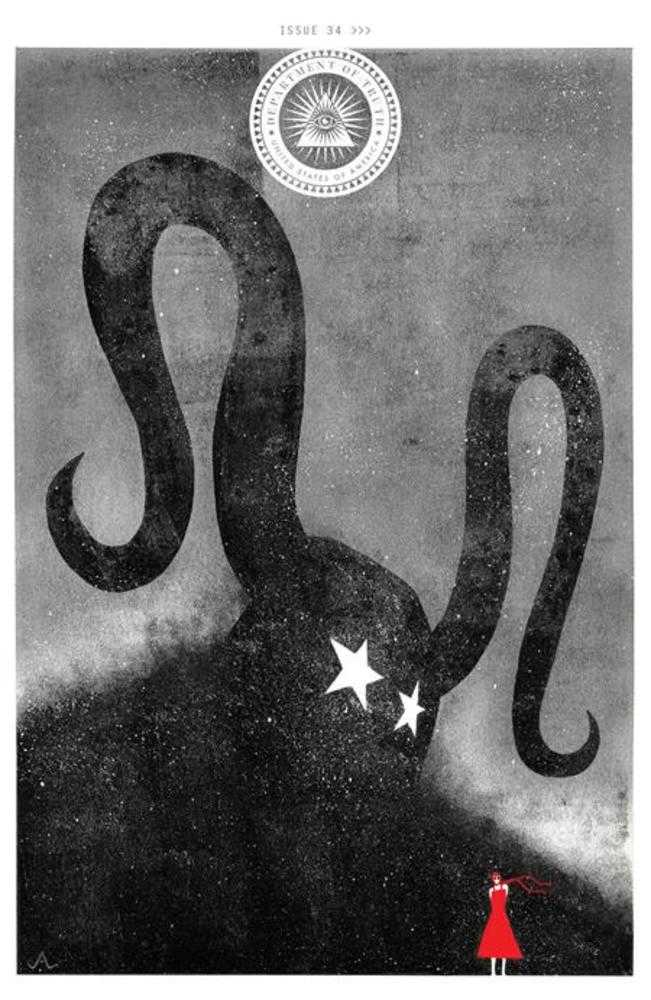 DEPARTMENT OF TRUTH #34 COVER B 1:10 JEFFREY ALAN LOVE VARIANT (MATURE)