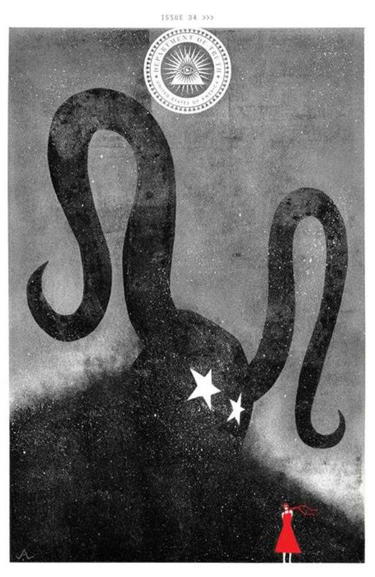 DEPARTMENT OF TRUTH #34 COVER B 1:10 JEFFREY ALAN LOVE VARIANT (MATURE)