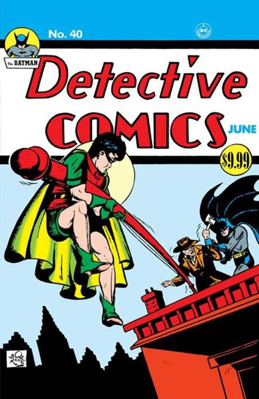 DETECTIVE COMICS #40 FACSIMILE EDITION COVER B BOB KANE FOIL VARIANT