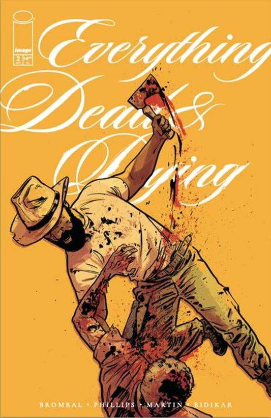 EVERYTHING DEAD & DYING #2 (OF 5) COVER B JACOB PHILLIPS YELLOW VARIANT (MATURE)