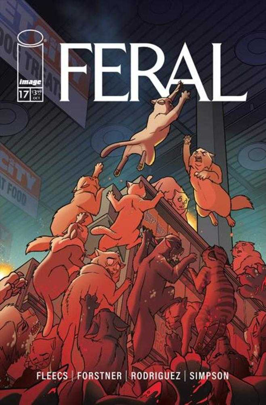 FERAL #17 COVER A TONY FLEECS