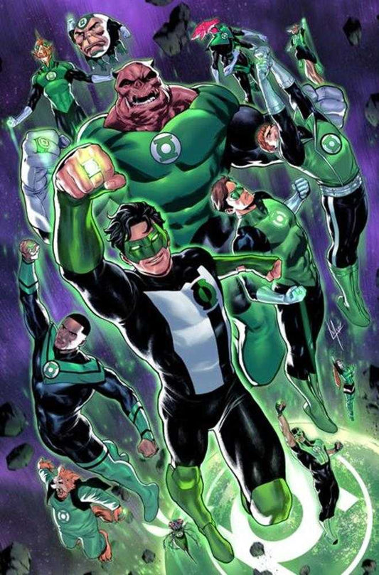 GREEN LANTERN CORPS #9 COVER C LUCAS MEYER CARD STOCK VARIANT (STARBREAKER SUPREMACY)