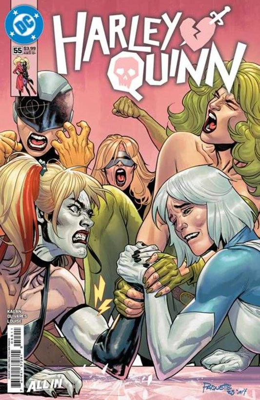 HARLEY QUINN #55 COVER A YANICK PAQUETTE