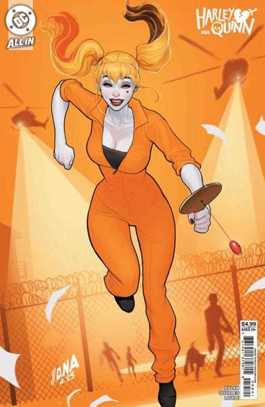 HARLEY QUINN #55 COVER B DAVID NAKAYAMA CARD STOCK VARIANT