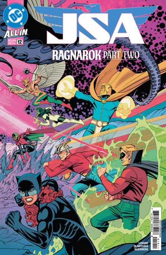 JSA #12 COVER A LEONARDO ROMERO