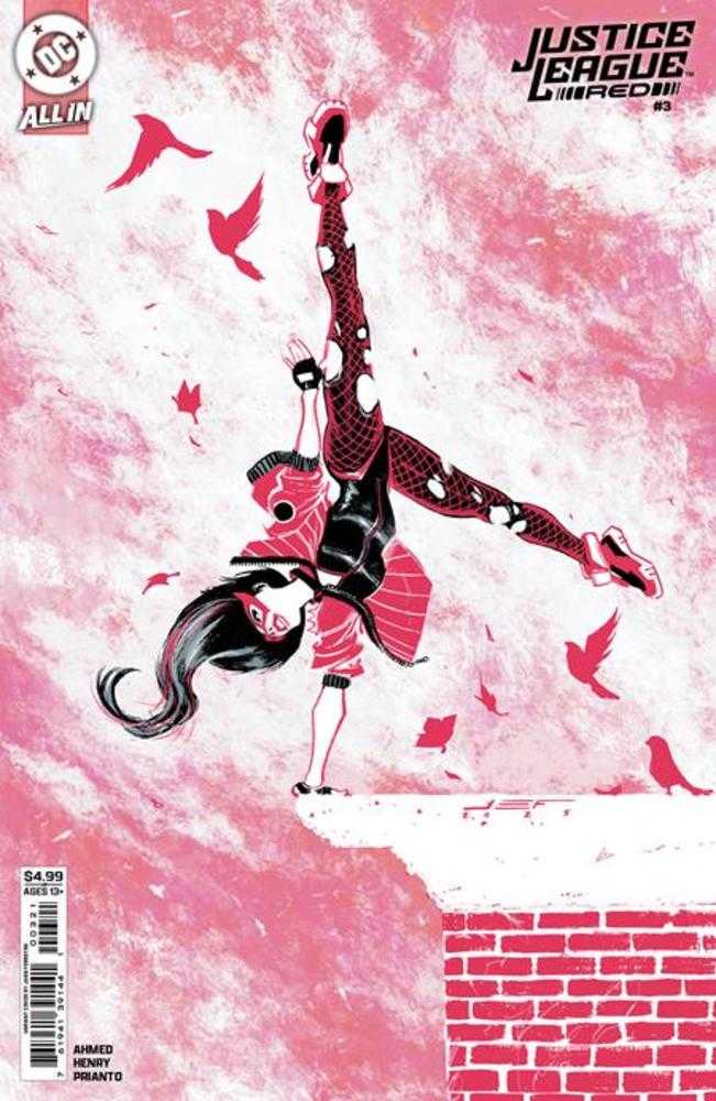 JUSTICE LEAGUE RED #3 (OF 6) COVER B JUAN FERREYRA CARD STOCK VARIANT