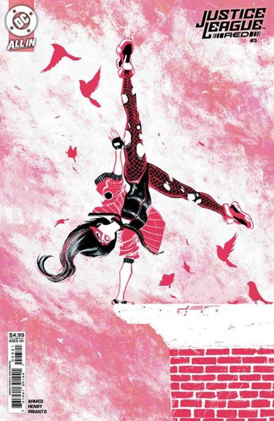 JUSTICE LEAGUE RED #3 (OF 6) COVER B JUAN FERREYRA CARD STOCK VARIANT