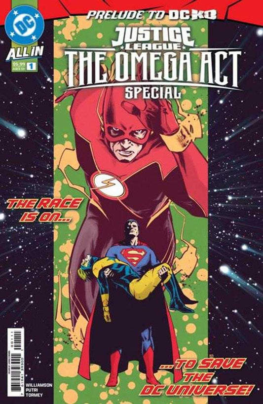 JUSTICE LEAGUE THE OMEGA ACT SPECIAL #1 (ONE SHOT) COVER A JORGE FORNES (DC K.O.)