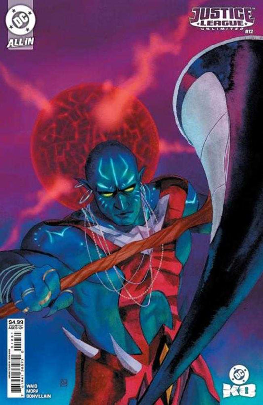 JUSTICE LEAGUE UNLIMITED #12 COVER E KEVIN WADA CARD STOCK VARIANT (DC K.O.)