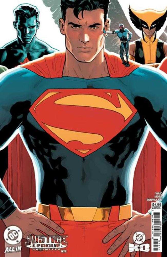 JUSTICE LEAGUE UNLIMITED #12 COVER D JEFF SPOKES CARD STOCK VARIANT (DC K.O.)