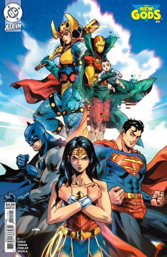 NEW GODS #11 (OF 12) COVER B ANAND RAMCHERON CARD STOCK VARIANT