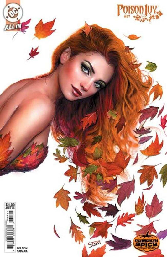 POISON IVY #37 COVER E NATHAN SZERDY PUMPKIN SPICY CARD STOCK VARIANT