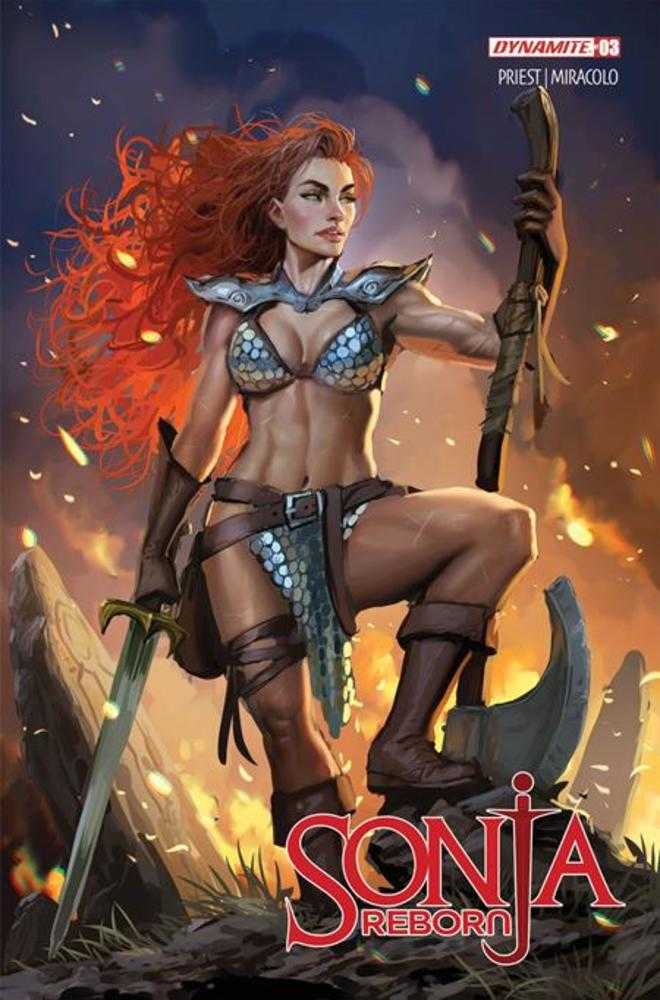 SONJA REBORN #3 COVER A STJEPAN SEJIC VARIANT