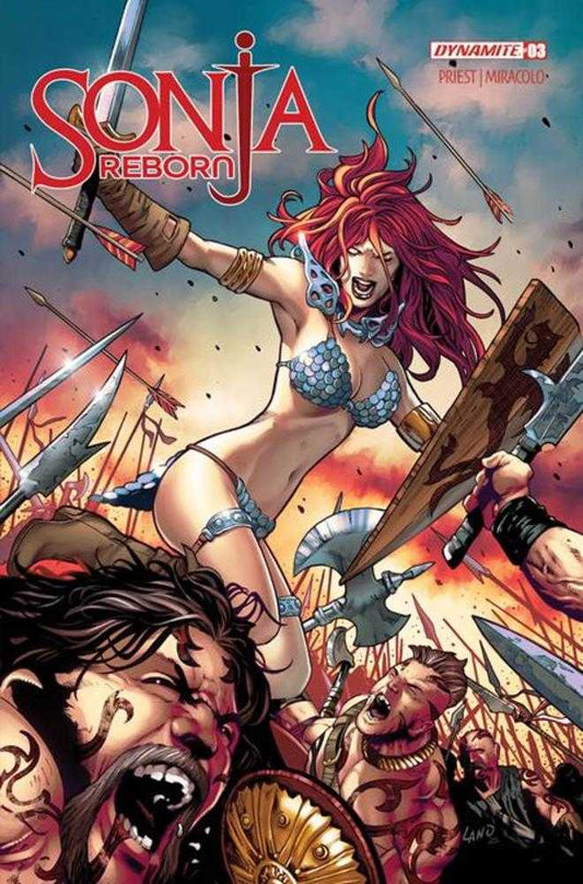 SONJA REBORN #3 COVER D GREG LAND VARIANT