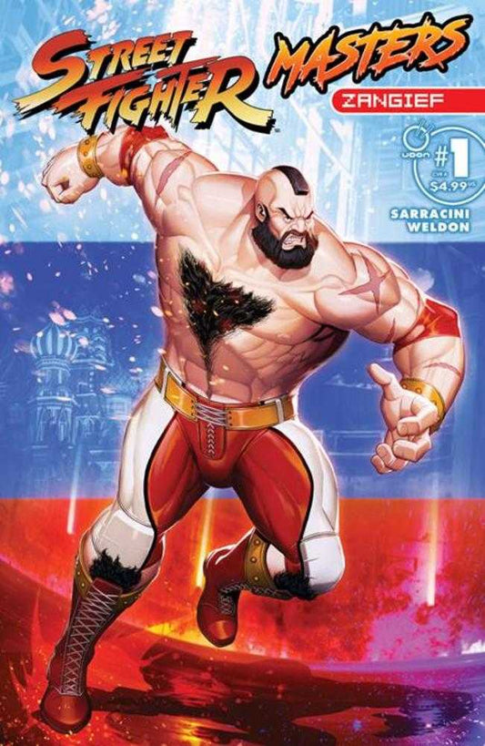 STREET FIGHTER MASTERS ZANGIEF #1 (ONE SHOT) COVER A GENZOMAN