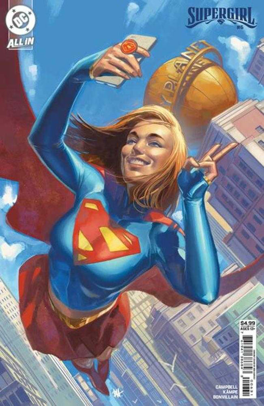 SUPERGIRL #6 COVER C BEN HARVEY CARD STOCK VARIANT