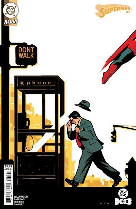 SUPERMAN #31 COVER B DAVID AJA CARD STOCK VARIANT (DC K.O.)